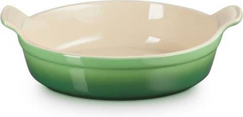 LE CREUSET - Aardewerk - Ovenschaal 24cm rond Bamboo