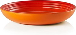 Le Creuset Diep bord Oranjerood 22cm 0,9l