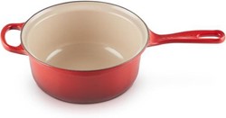 Le Creuset 2-in-1 Steelpan rond Kersenrood 22cm