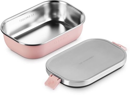 Le Creuset Lunchbox On The Go Shell Pink-2