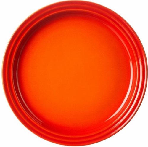 Le Creuset Dinerbord Oranjerood 27cm