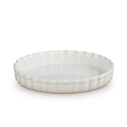LE CREUSET - Aardewerk - Taartvorm 24cm 1,40l Meringue
