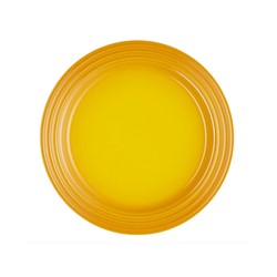 Le Creuset dinerbord nectar 27 cm - geel - aardewerk